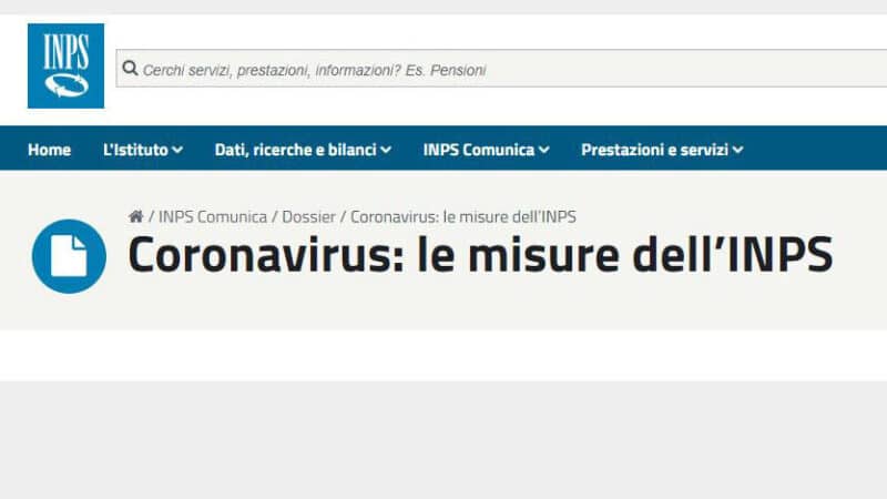 INPS – Indennità covid, attivo il servizio per la presentazione delle domande